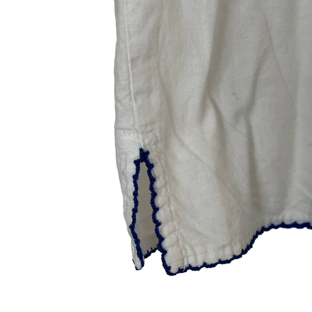 Secret Treasures Womens Camisole Embroidered V-Neck Lace-Up Cottagecore Vintage - Picture 5 of 12